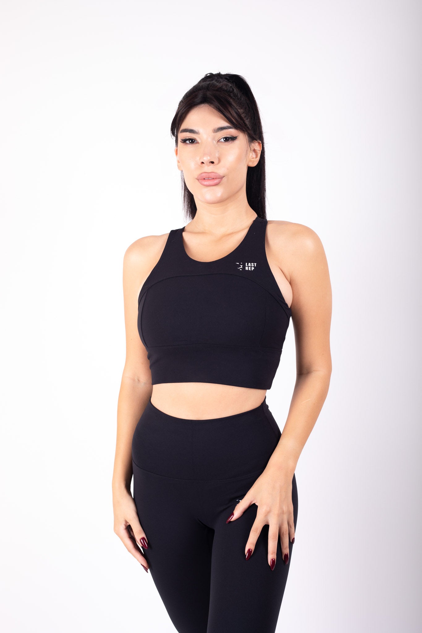 Vibrant Full Support Yoga Set Black
