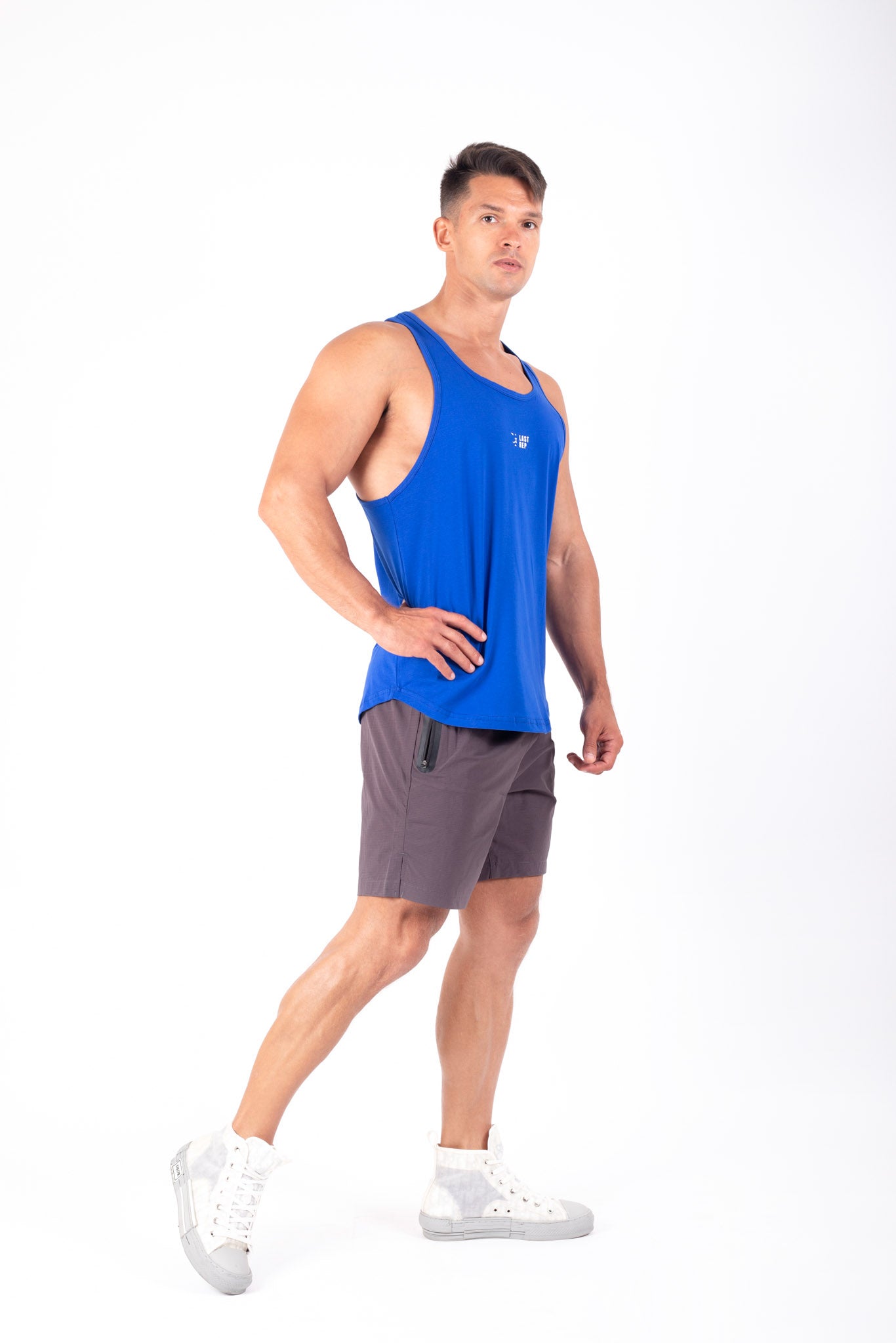 Running Basic Tank Blue