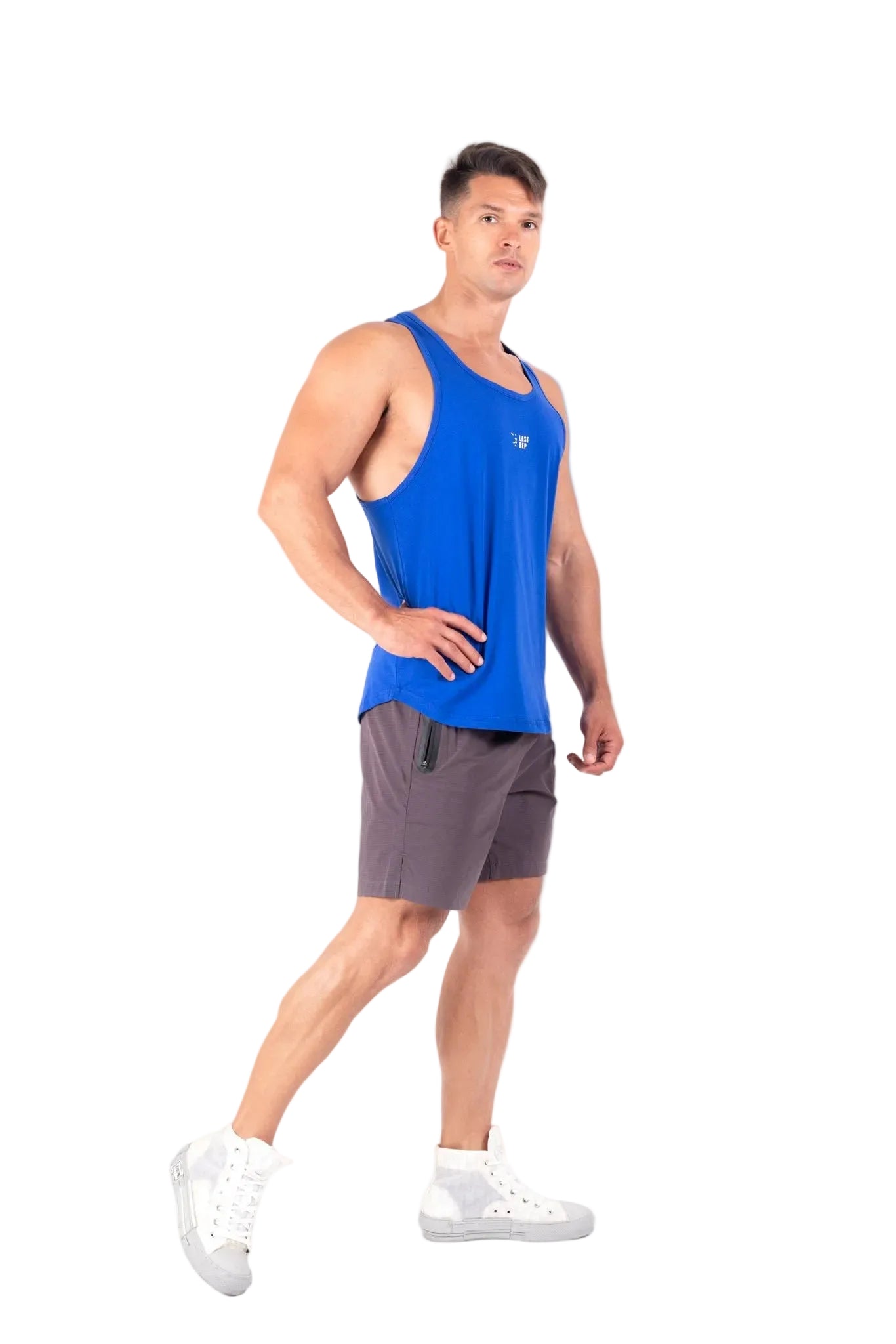 Running Basic Tank Blue