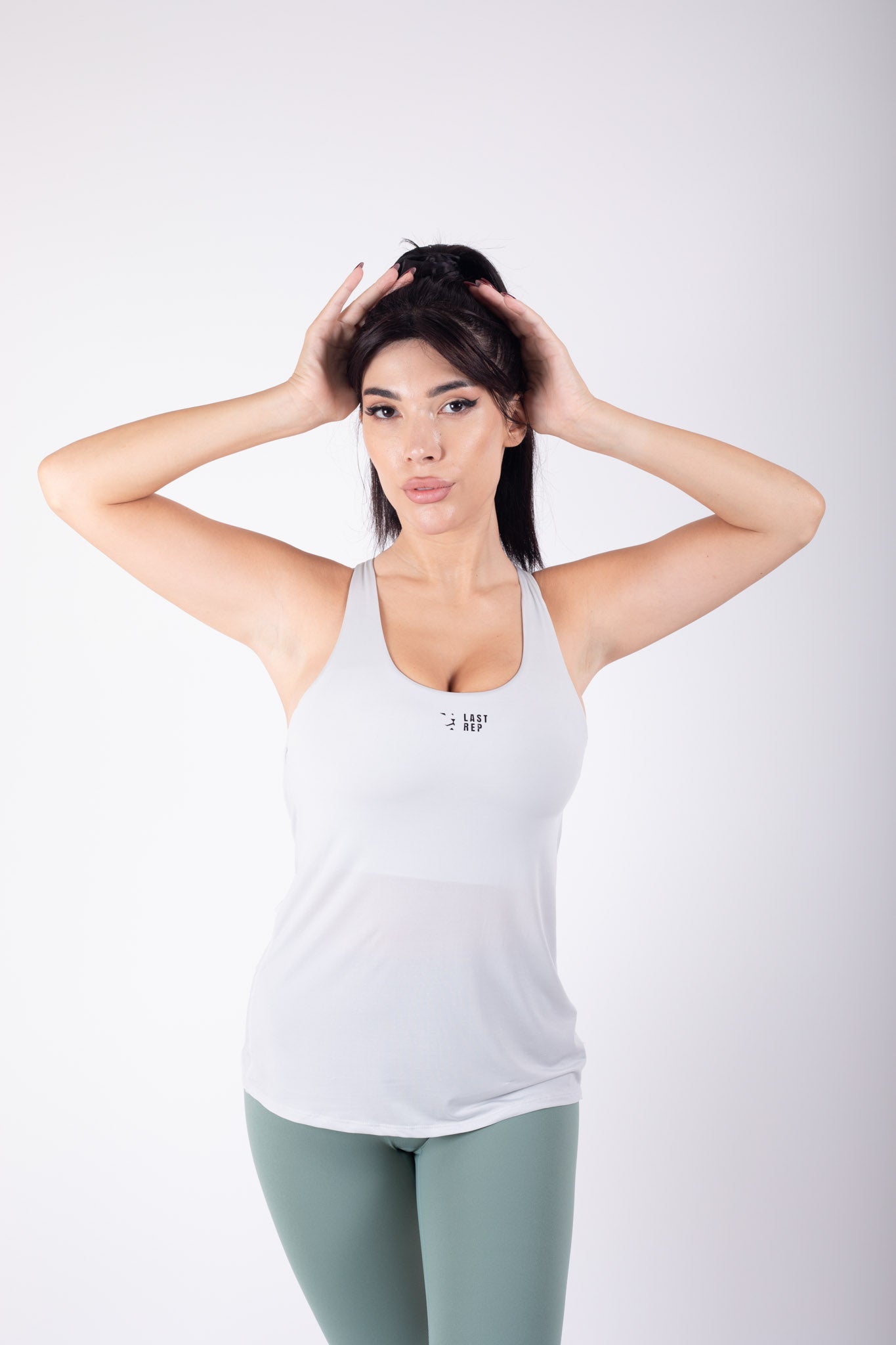 Spider Tank Top Ivory