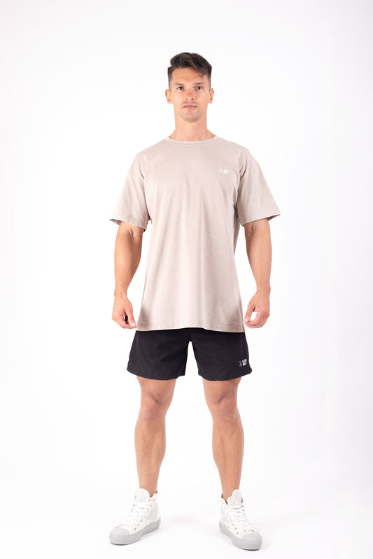 UAE Mark Oversized T-Shirt Acid Cream
