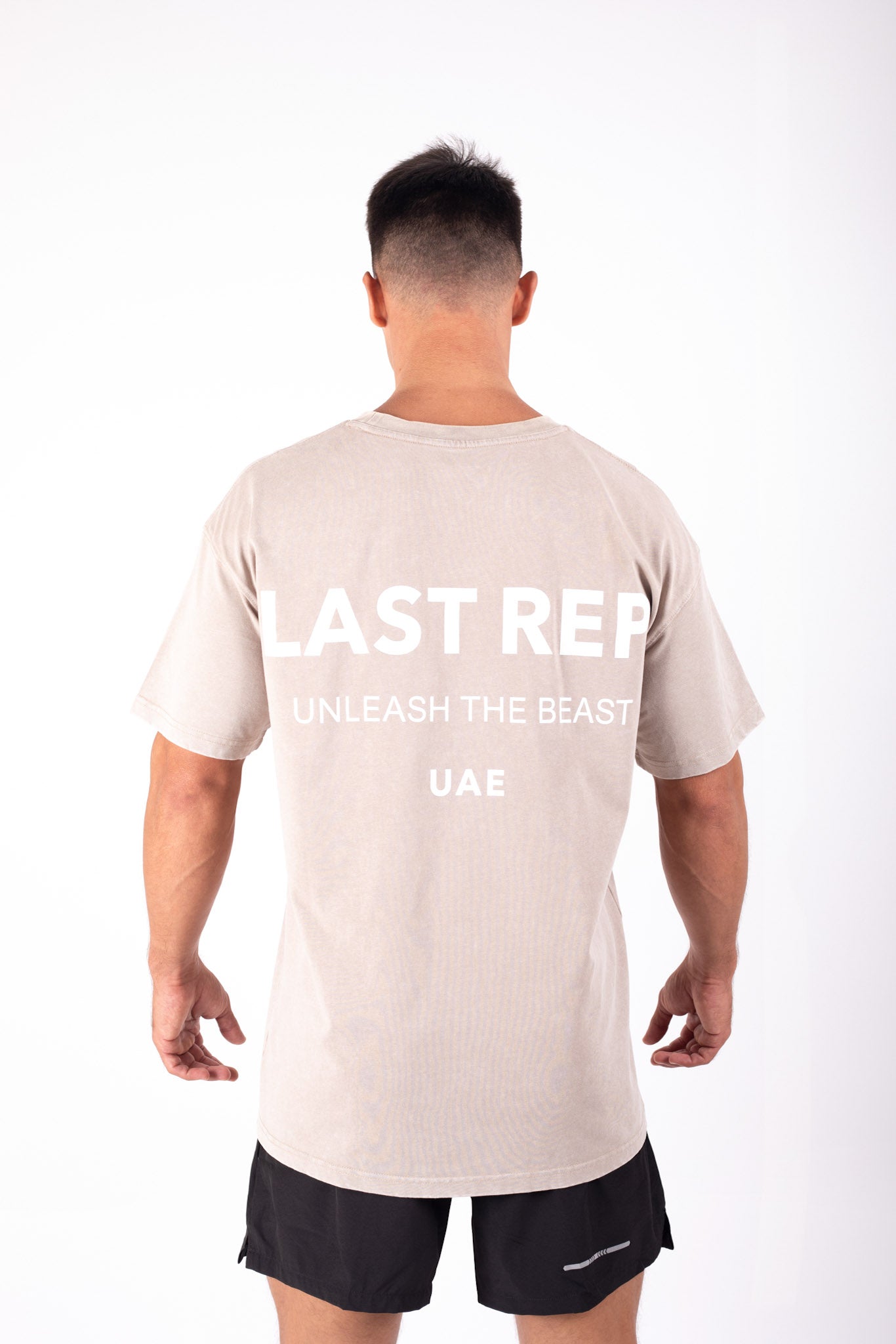 UAE Mark Oversized T-Shirt Acid Cream