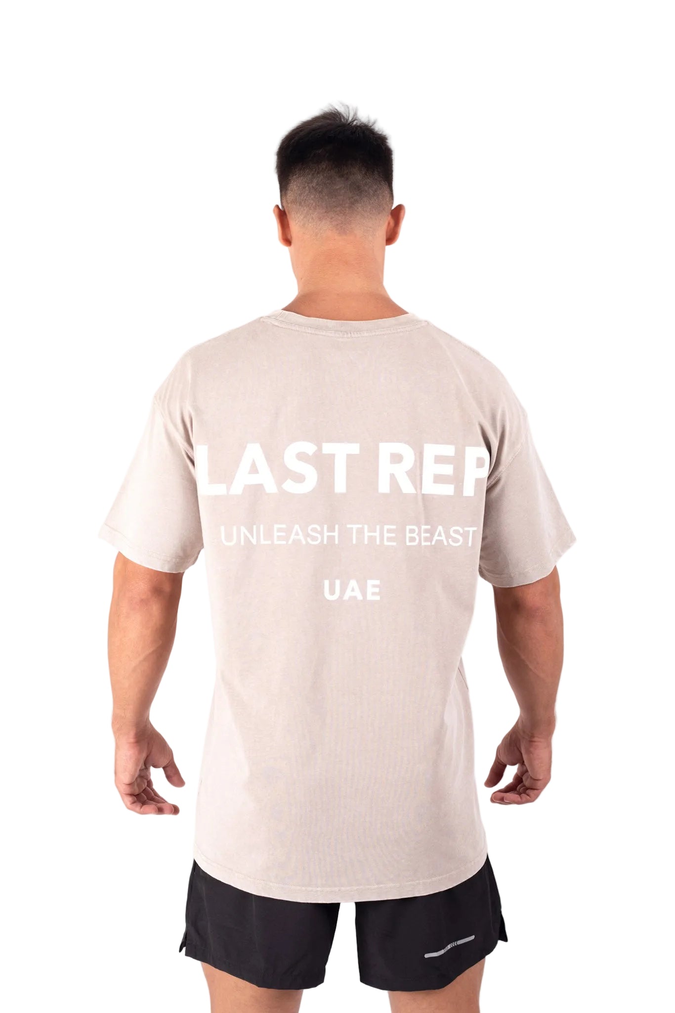 UAE Mark Oversized T-Shirt Acid Cream