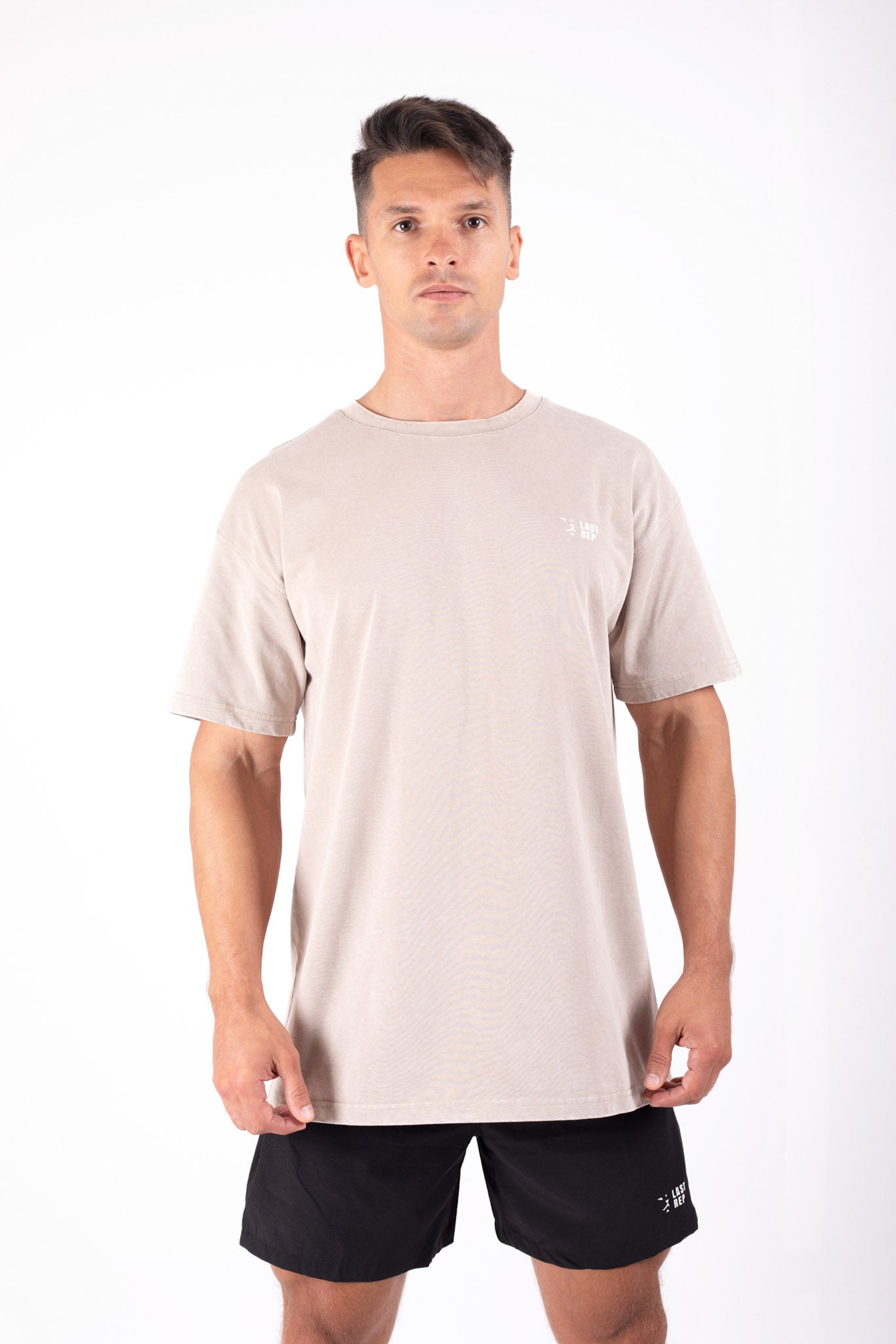 UAE Mark Oversized T-Shirt Acid Cream