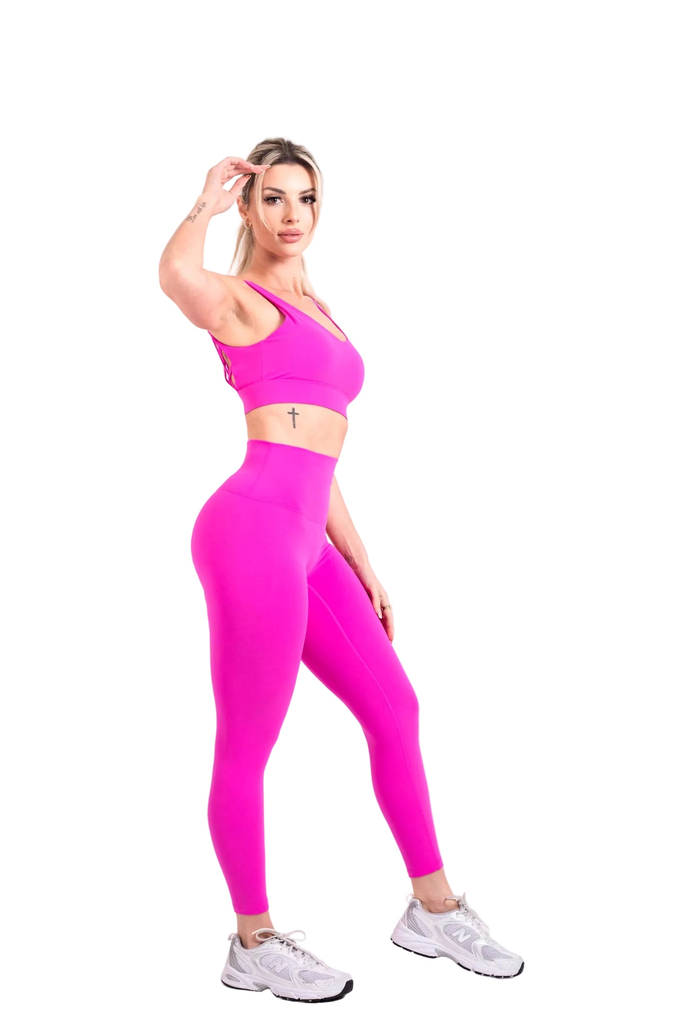 Divine Yoga Set Hot Pink