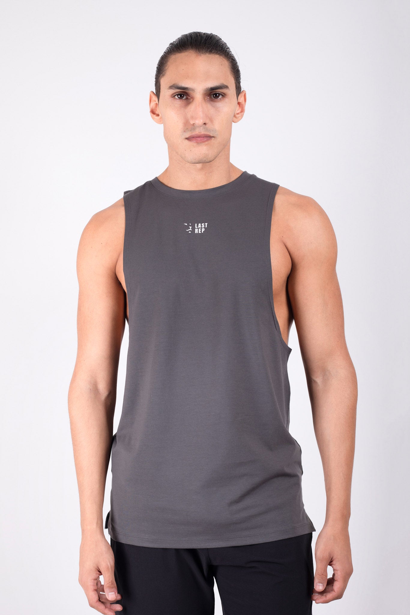 Men’s Solid Stringer Midnight Grey