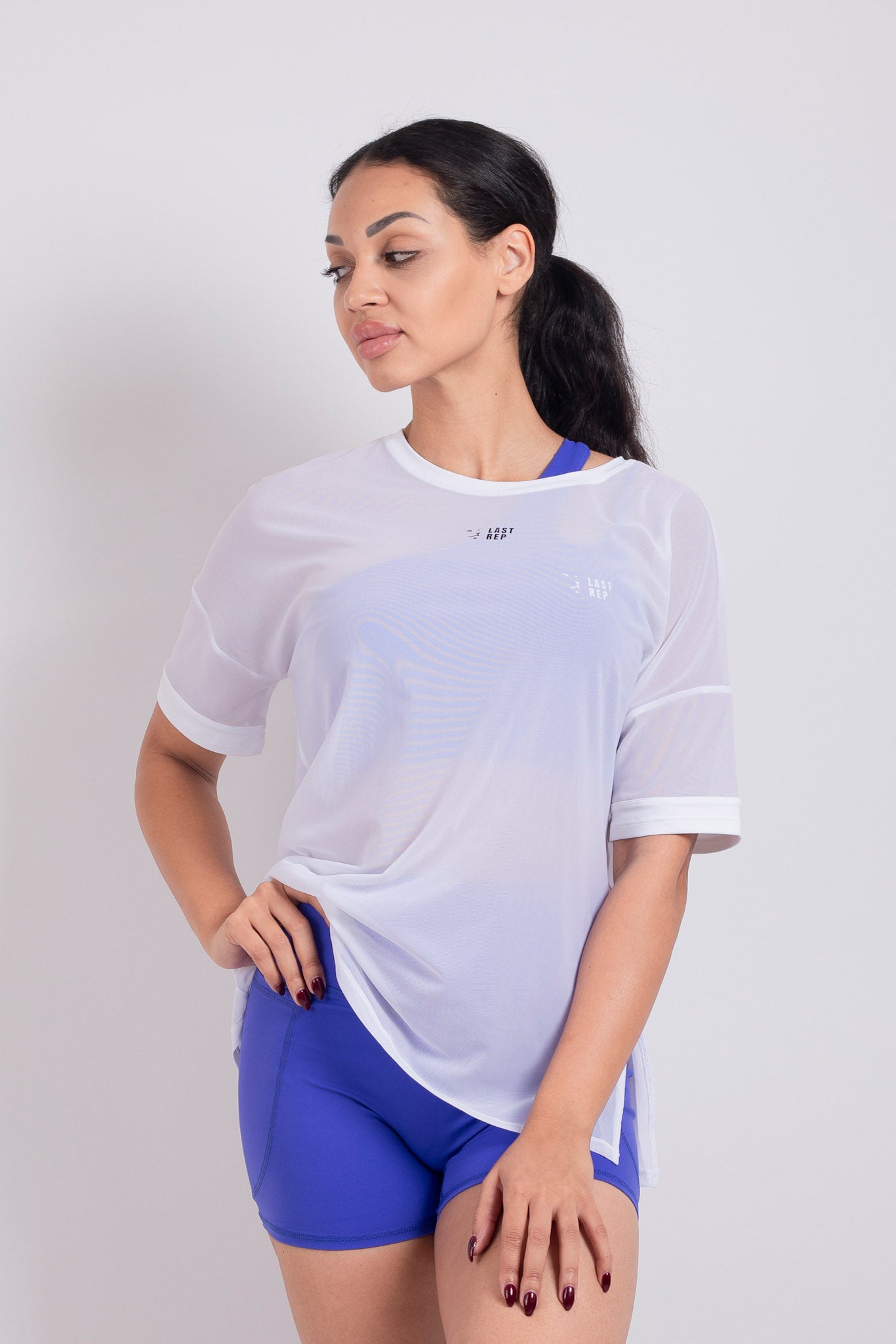 Women Mesh Cover Ups White