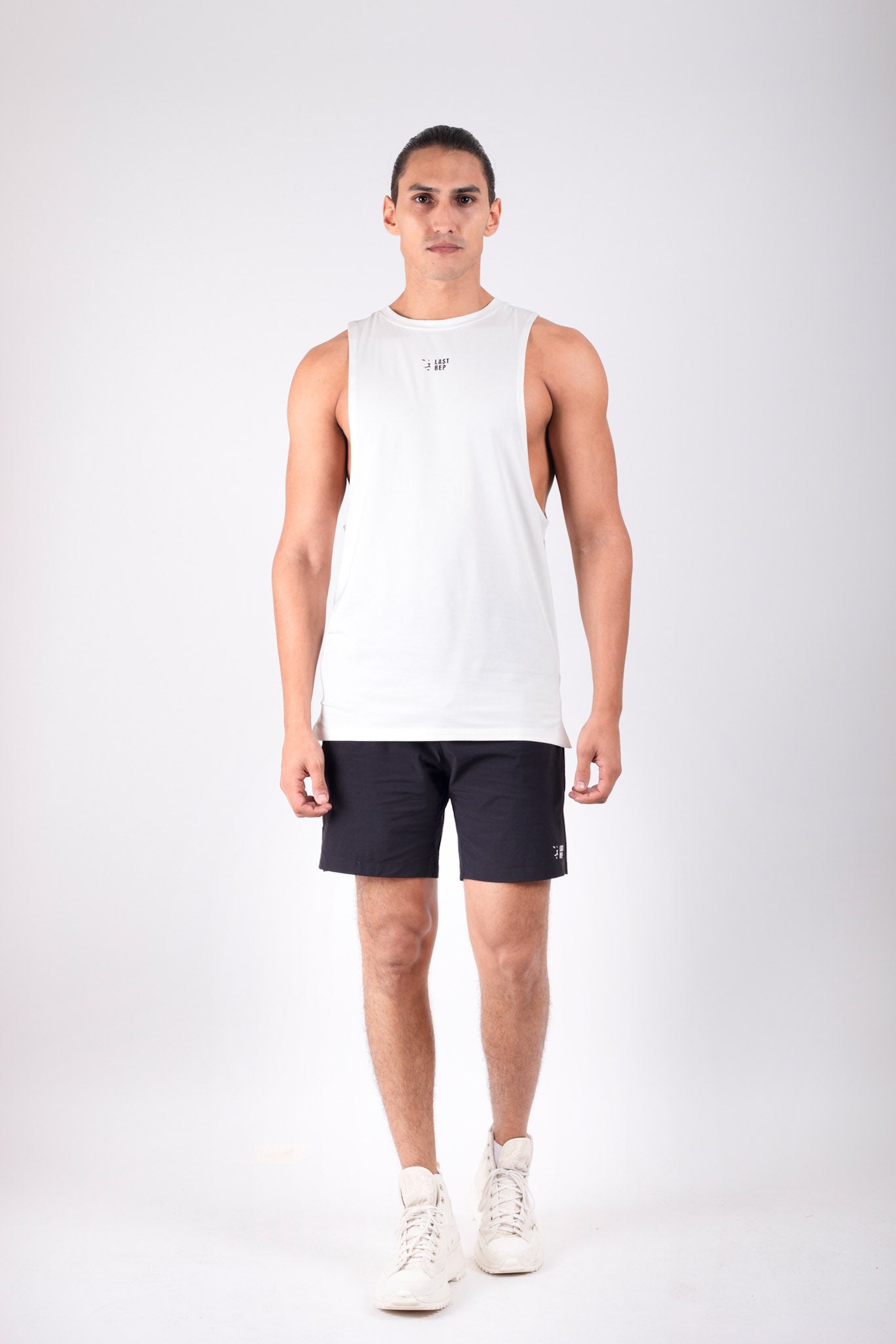 Men’s Solid Stringer White