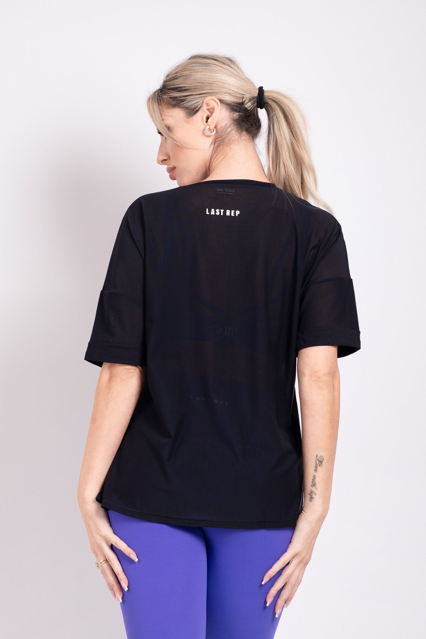 Women Mesh Cover Ups Black