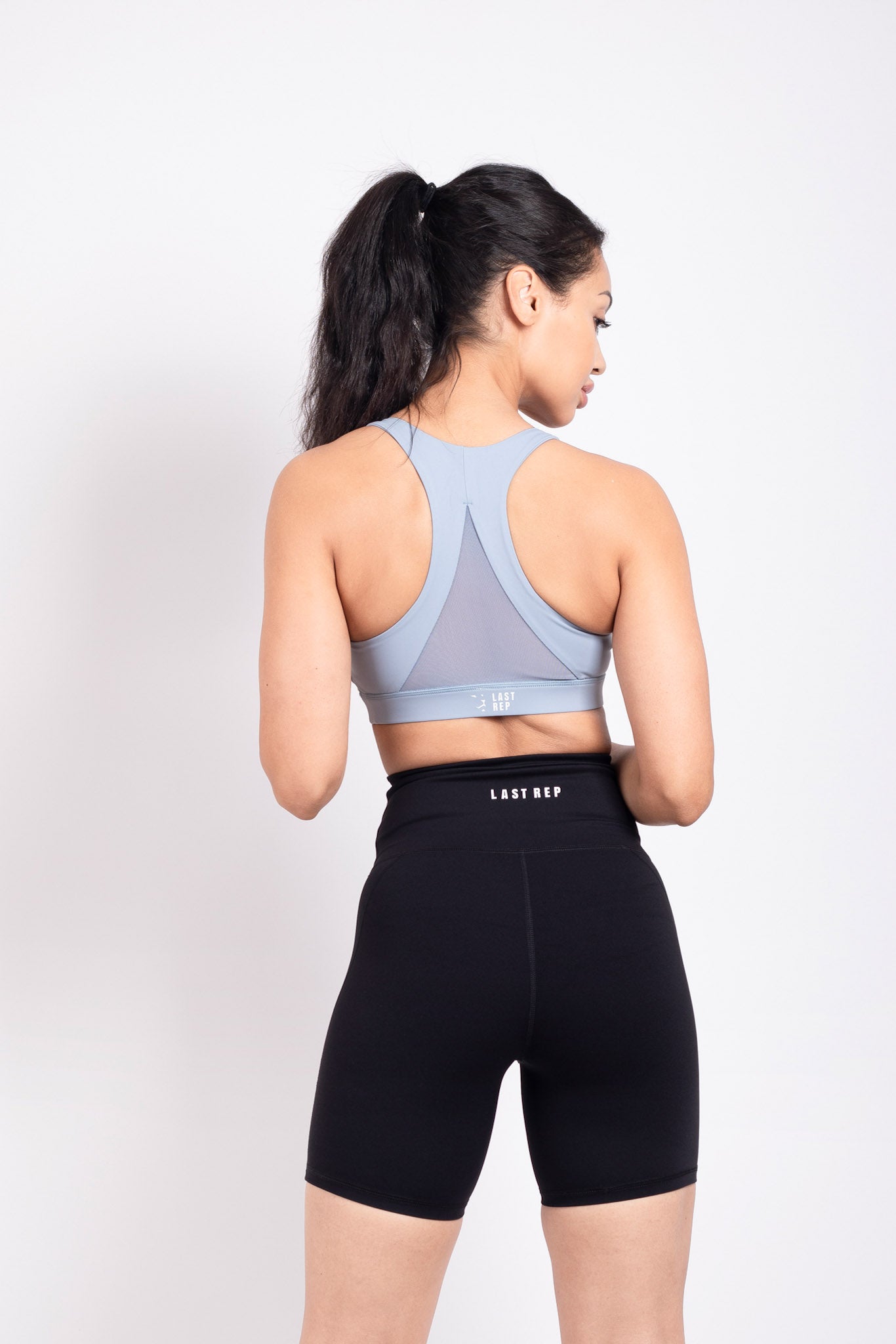 Classic Sports Bra Pastel Blue