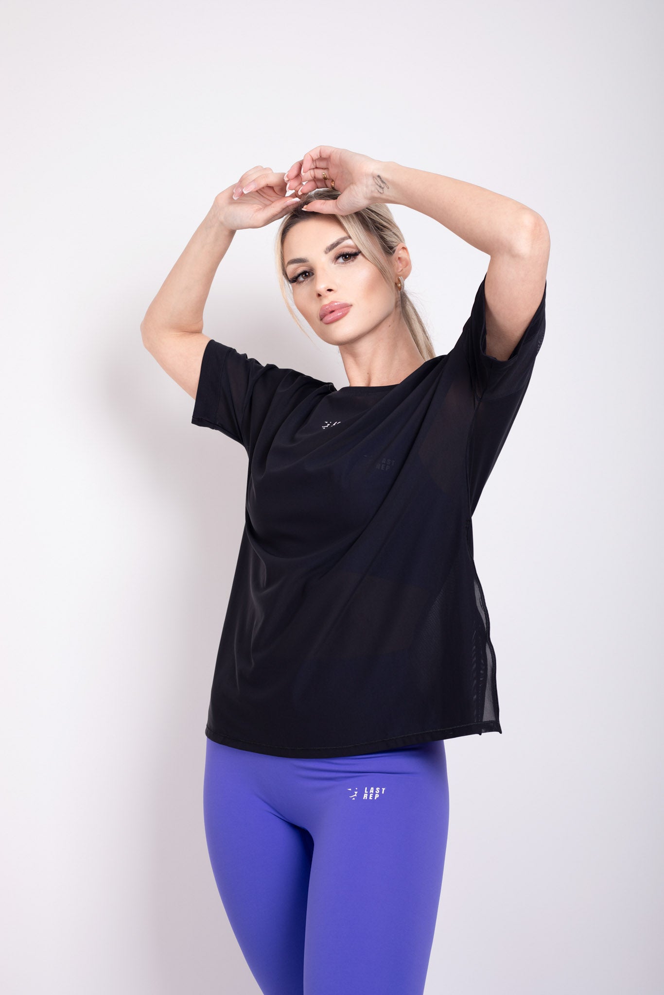 Women Mesh Cover Ups Black