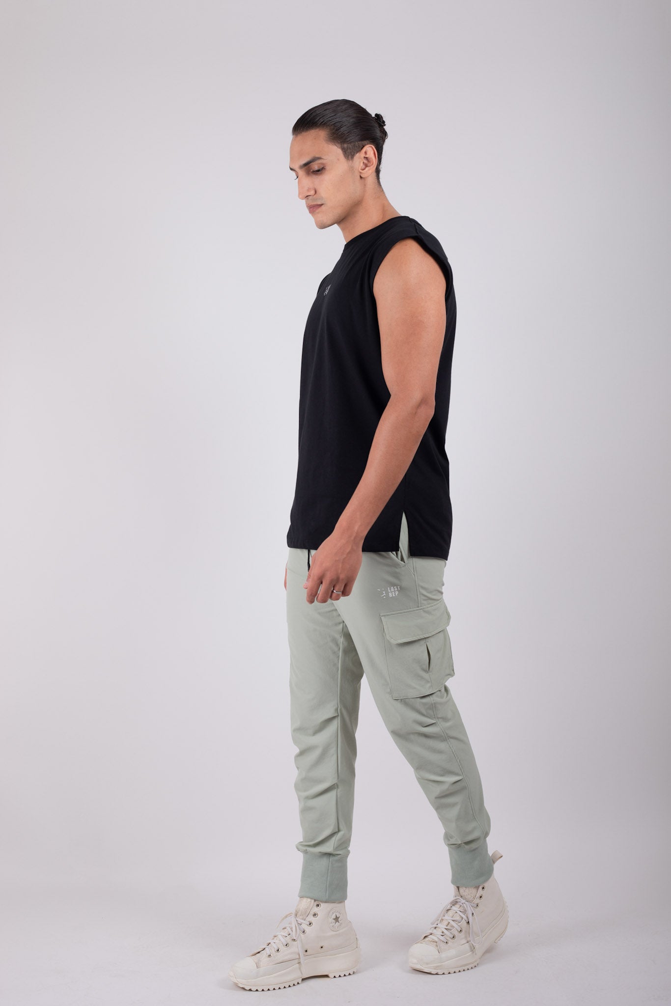 Core Cargo Sweat Pants Mint
