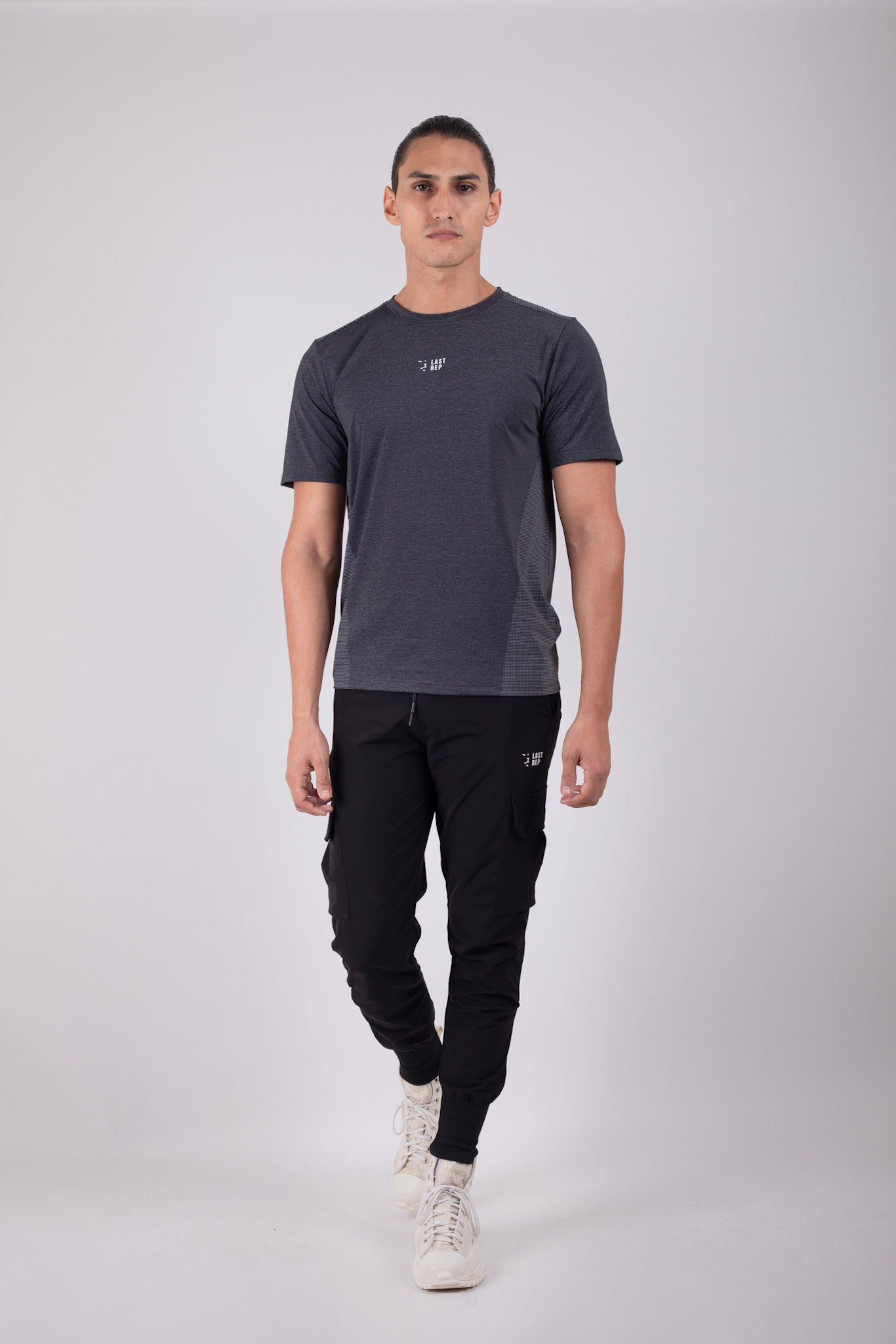 Core Cargo Sweat Pants Black