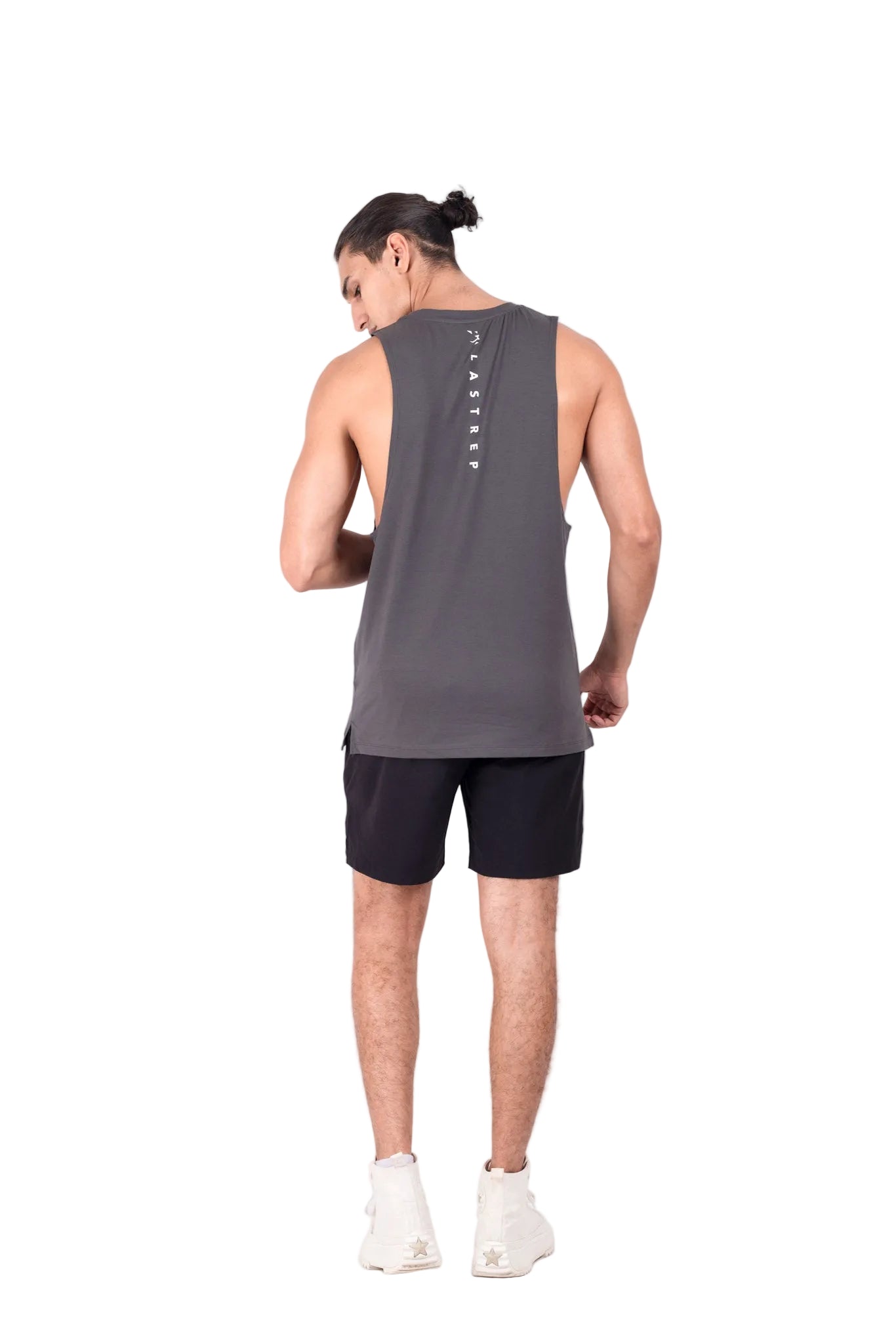 Men’s Solid Stringer Midnight Grey