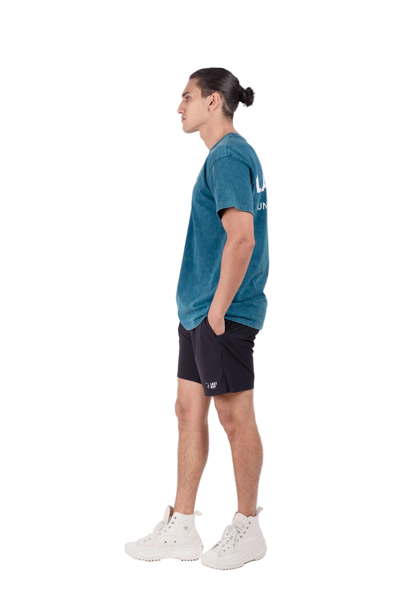 UAE Mark Oversized T-Shirt Acid Blue