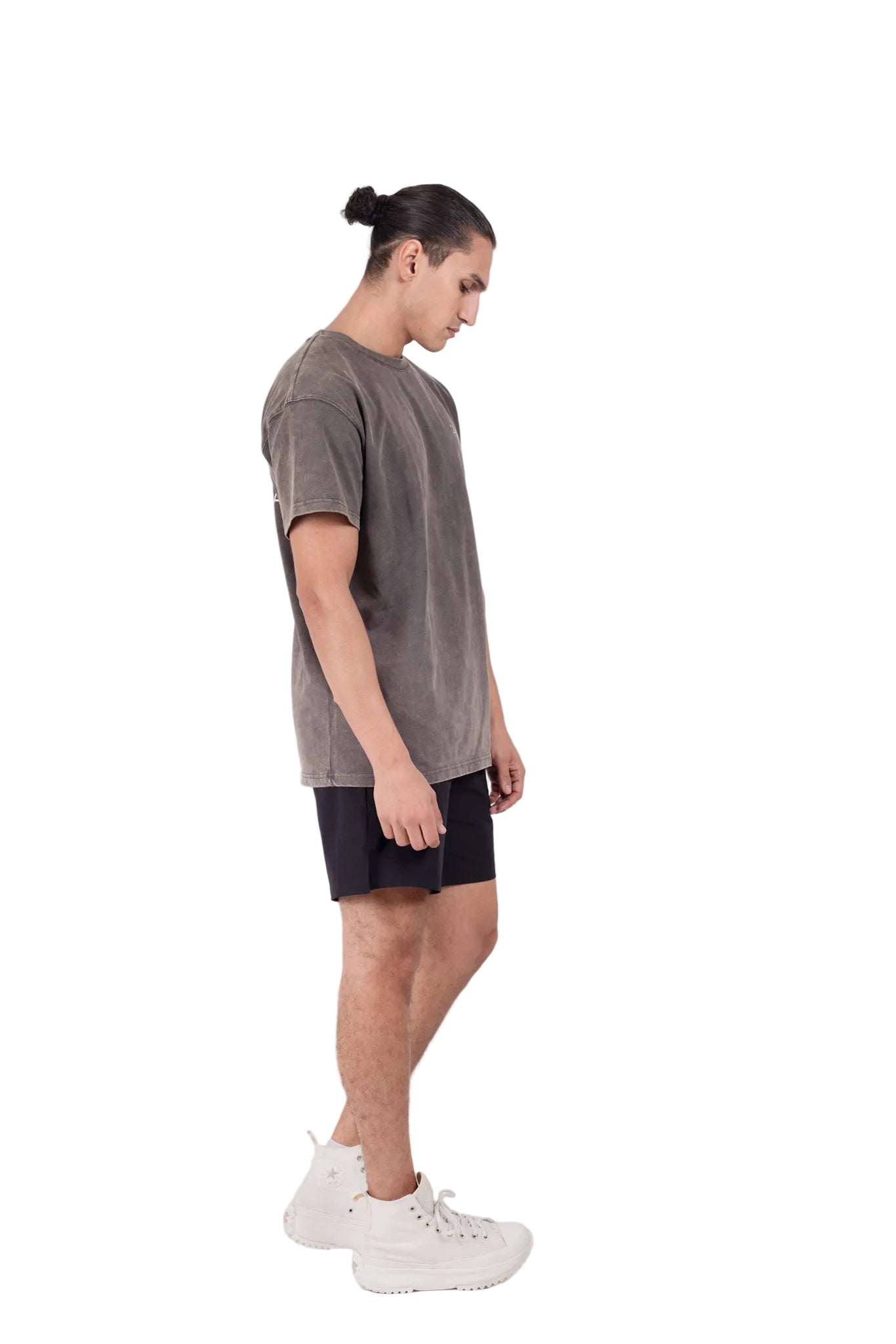 UAE Mark Oversized T-Shirt Acid Grey