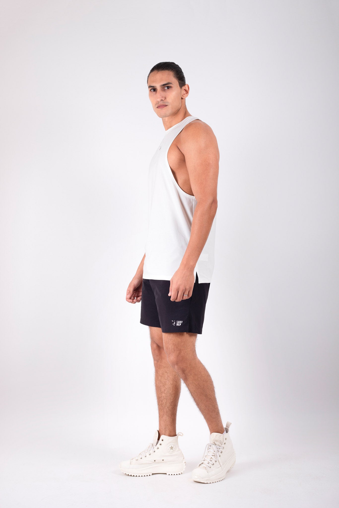 Men’s Solid Stringer White