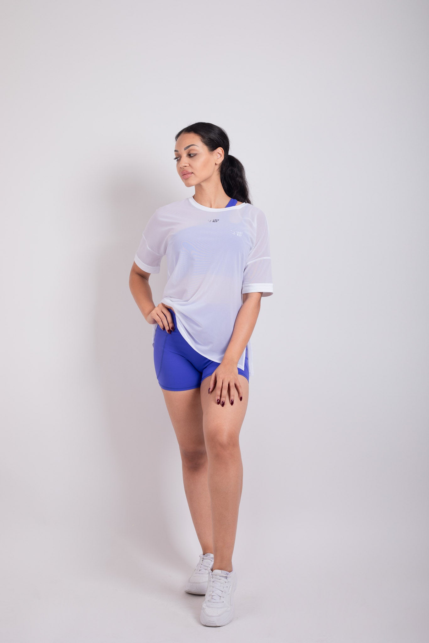 Women Mesh Cover Ups White