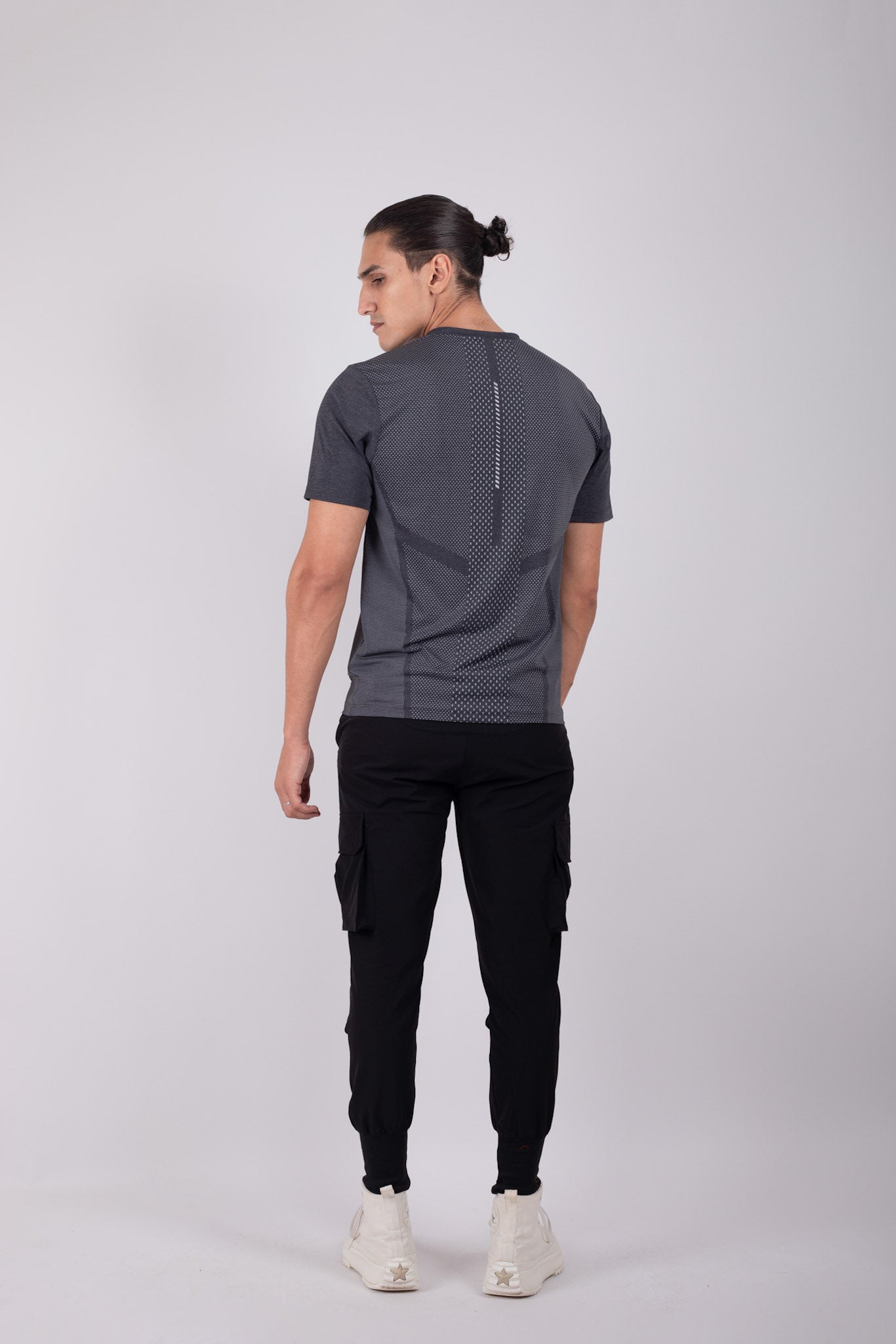 Core Cargo Sweat Pants Black