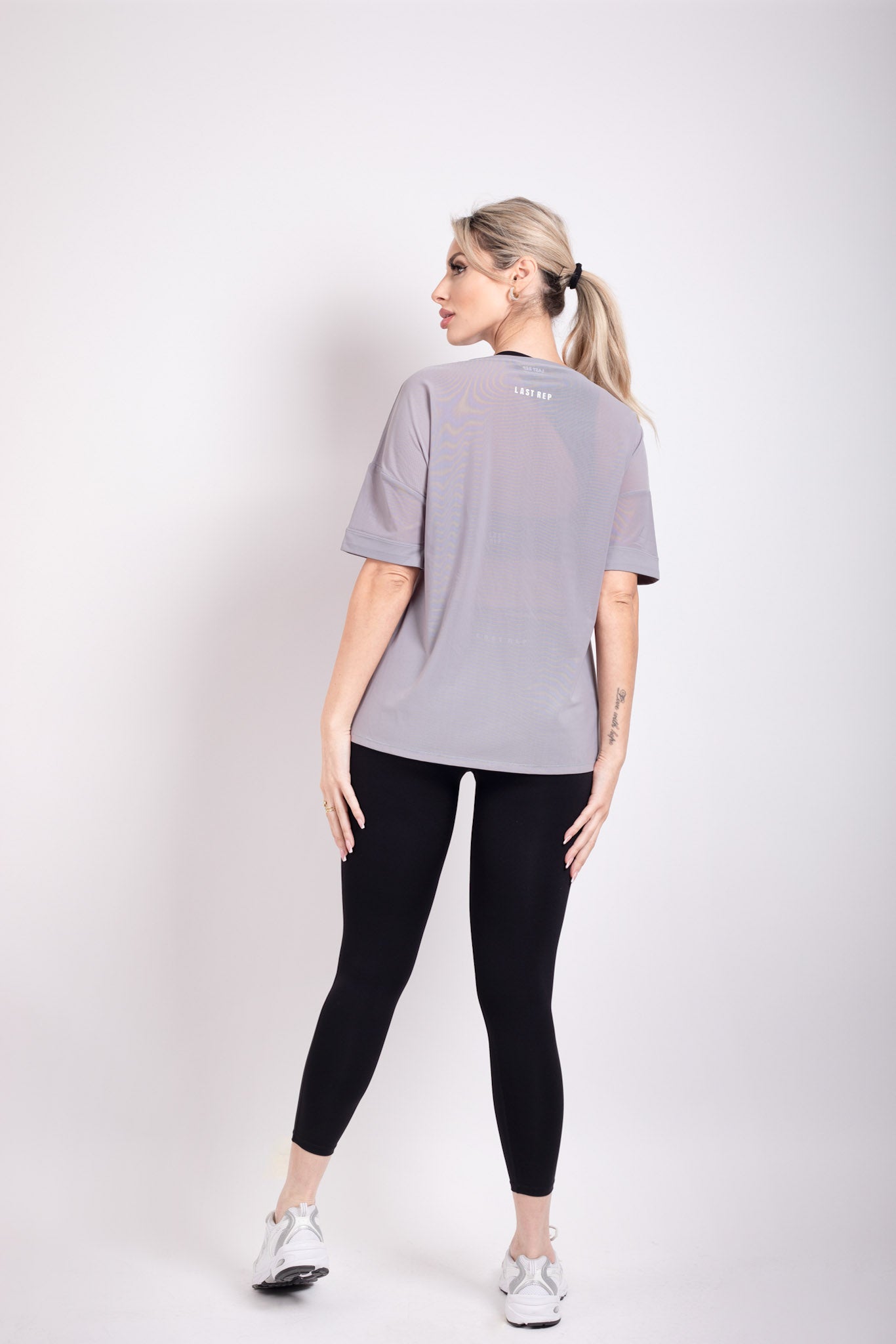 Women Mesh Cover Ups Cloud Grey