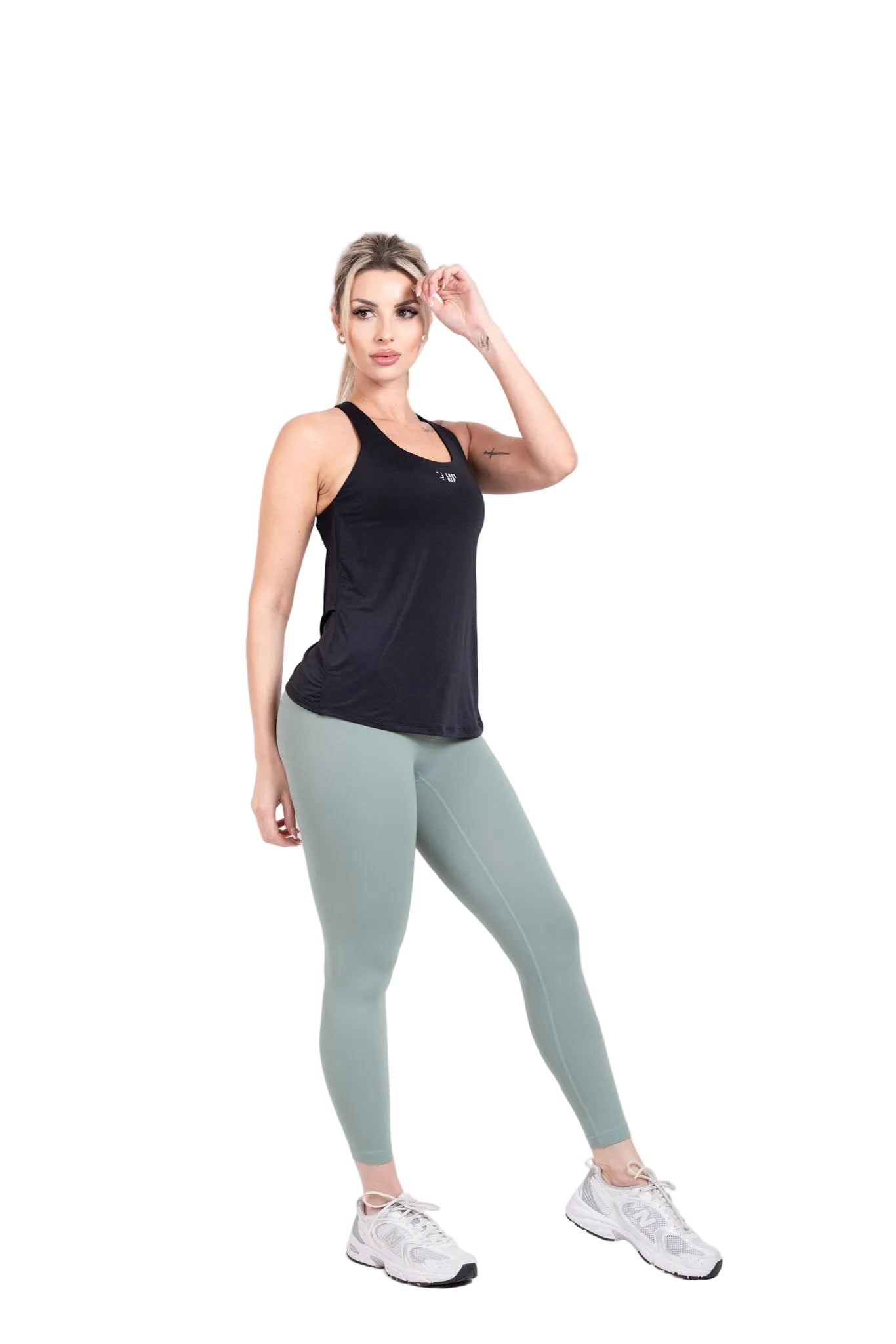 Spider Tank Top Black