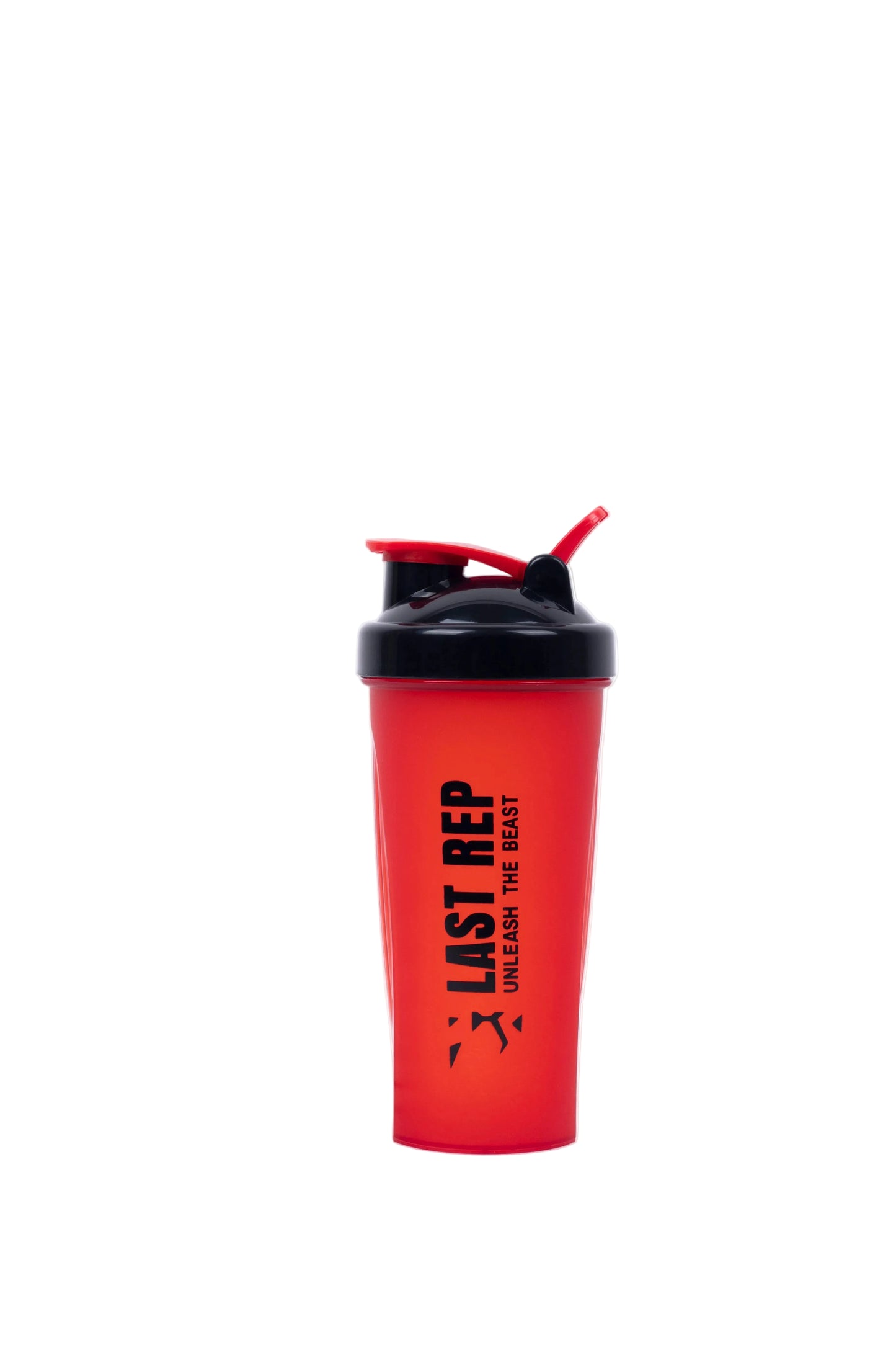 GYM SHAKER Translucent Red