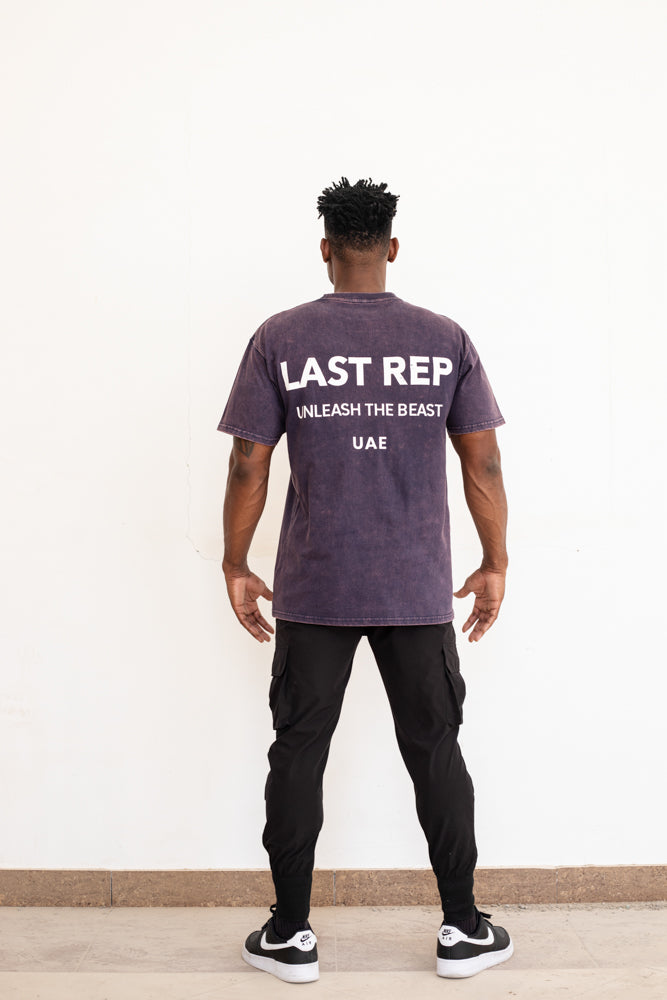 UAE Mark Oversized Men T-Shirt ACID BERRY