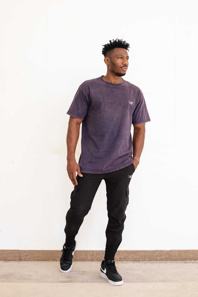 UAE Mark Oversized Men T-Shirt ACID BERRY