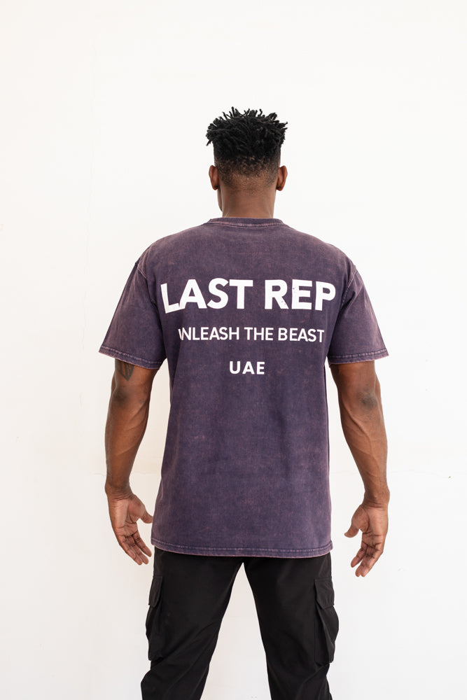 UAE Mark Oversized Men T-Shirt ACID BERRY