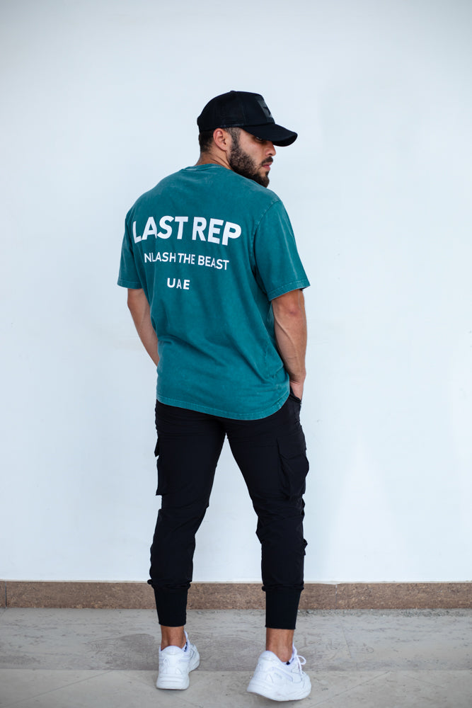 UAE Mark Oversized Men T-Shirt Acid Green