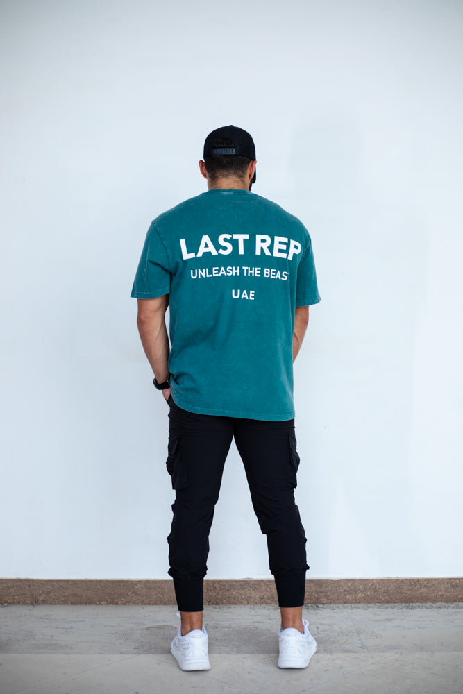 UAE Mark Oversized Men T-Shirt Acid Green