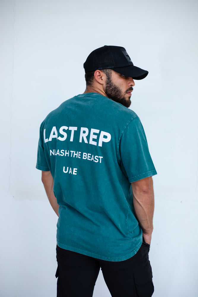 UAE Mark Oversized Men T-Shirt Acid Green