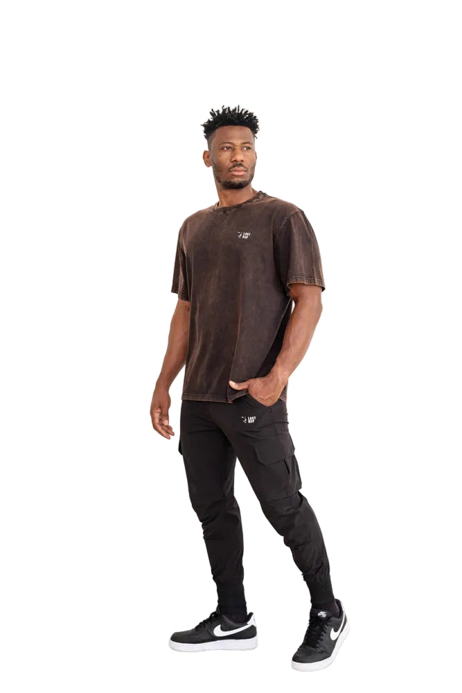 UAE Mark Oversized Men T-Shirt ACID RUST