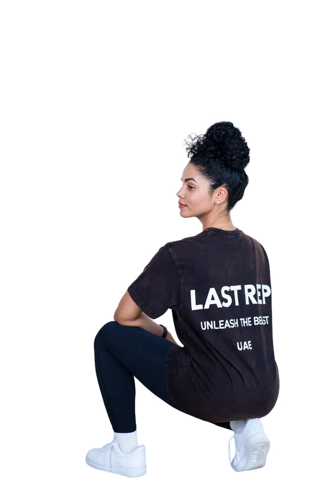 UAE Mark Oversized Women T-Shirt ACID Rust