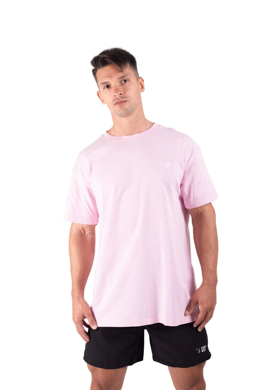 UAE Mark Oversized T-Shirt Pink