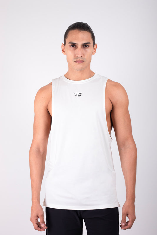 Men’s Solid Stringer White