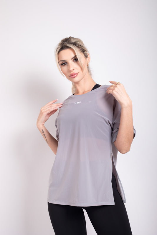 Women Mesh Cover Ups Cloud Grey