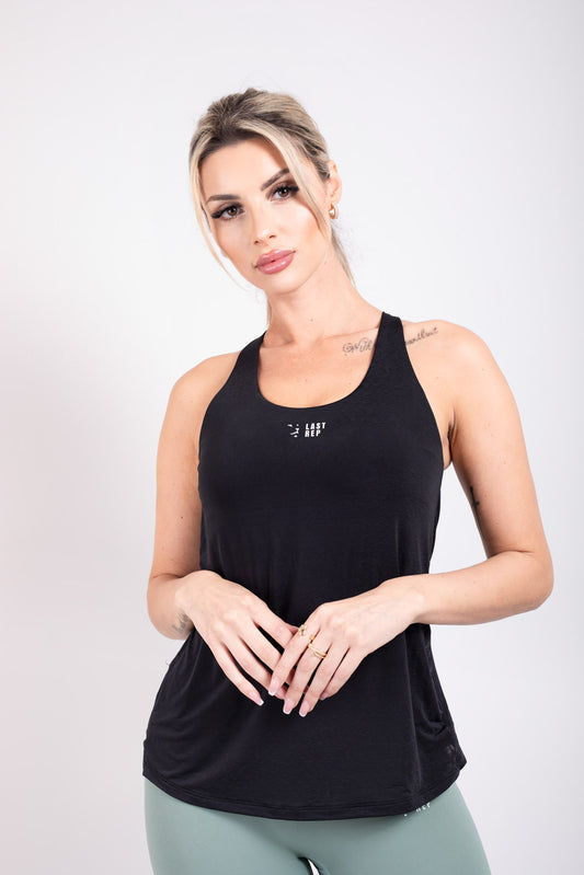 Spider Tank Top Black