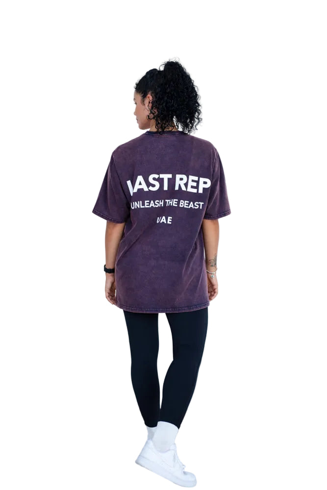 UAE Mark Oversized Women T-Shirt Acid Berry