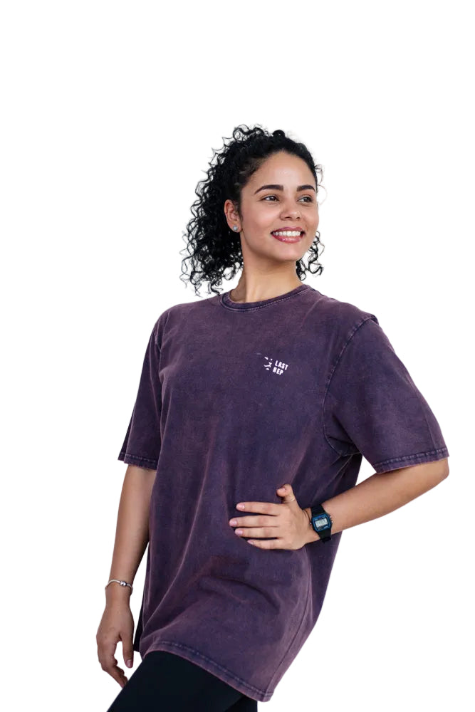 UAE Mark Oversized Women T-Shirt Acid Berry