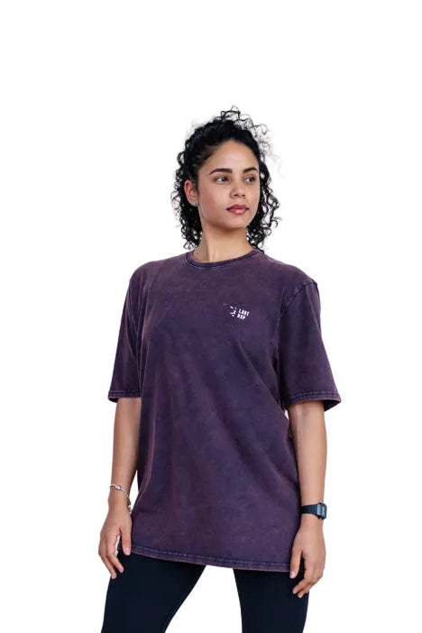 UNIS3X Oversize Tee Acid Berry
