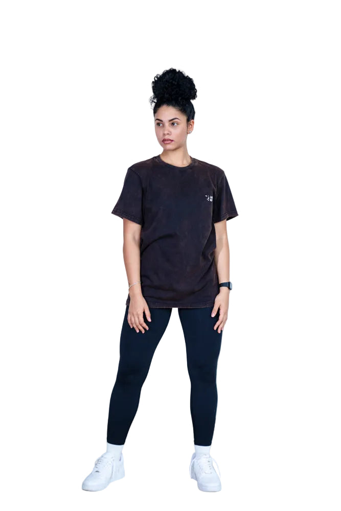 UAE Mark Oversized Women T-Shirt ACID Rust