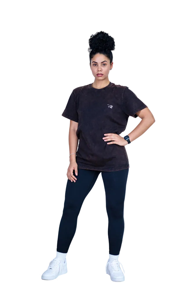 UAE Mark Oversized Women T-Shirt ACID Rust