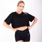 Trendy women's top and short set for yoga in UAE